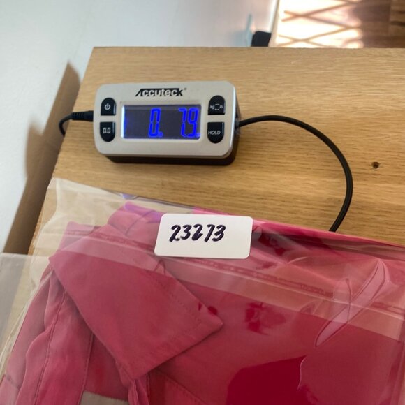 Chicos Shirt Womens 3 US Extra Large Pink Button Up Collar Roll Tab Long Sleeve - Picture 11 of 11